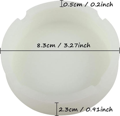 Luminous Silicone Ashtray for Outdoors