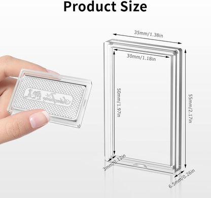 Silver Bar Holder, 1 Oz Case, 20-Piece Capsule Storage