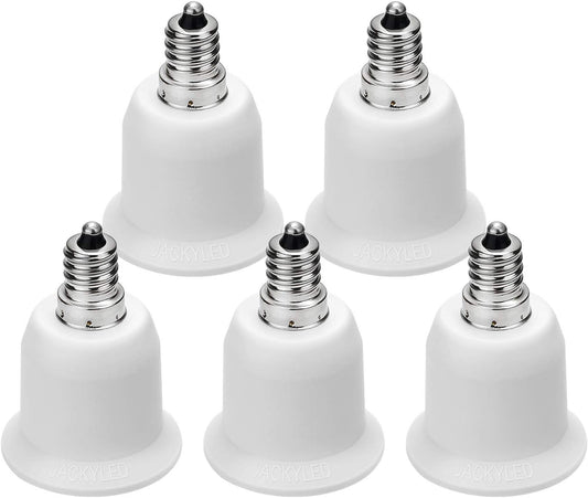 JACKYLED E12 to E26 Light Socket Adapters