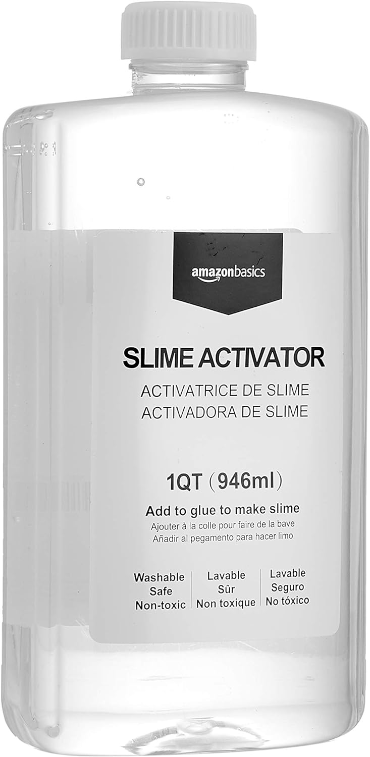 Amazon Basics Slime Activator Solution, 1 QT