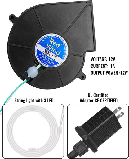 Replacement Air Fan Blower for Inflatables