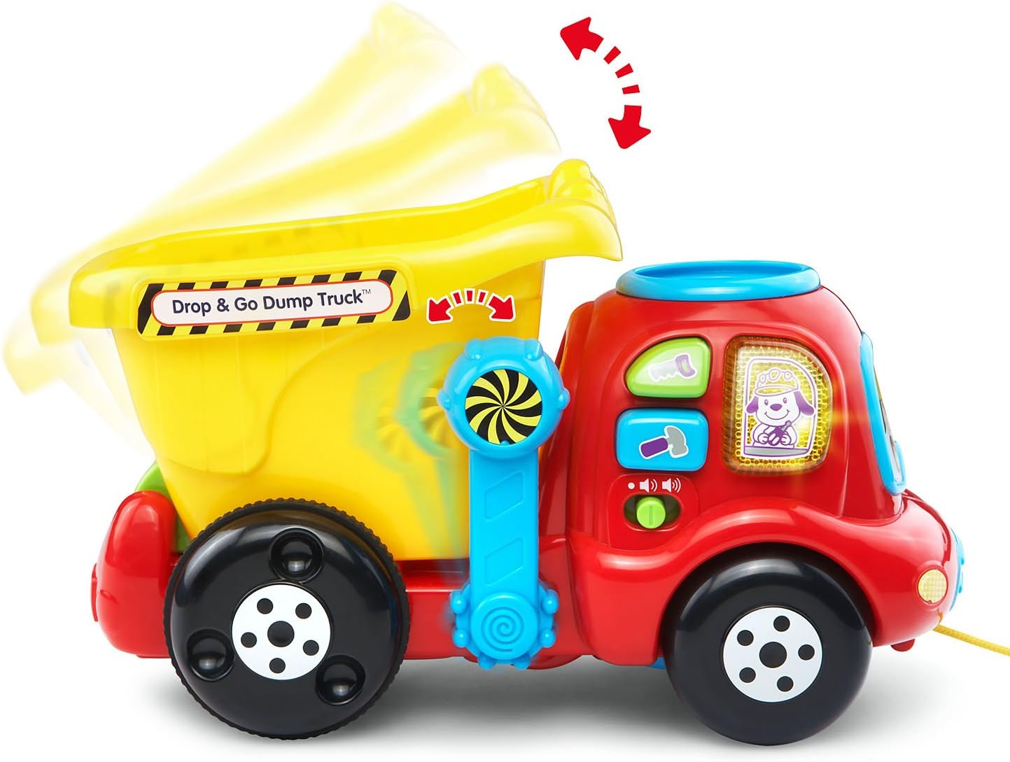 VTech Drop & Go Dump Truck, Yellow