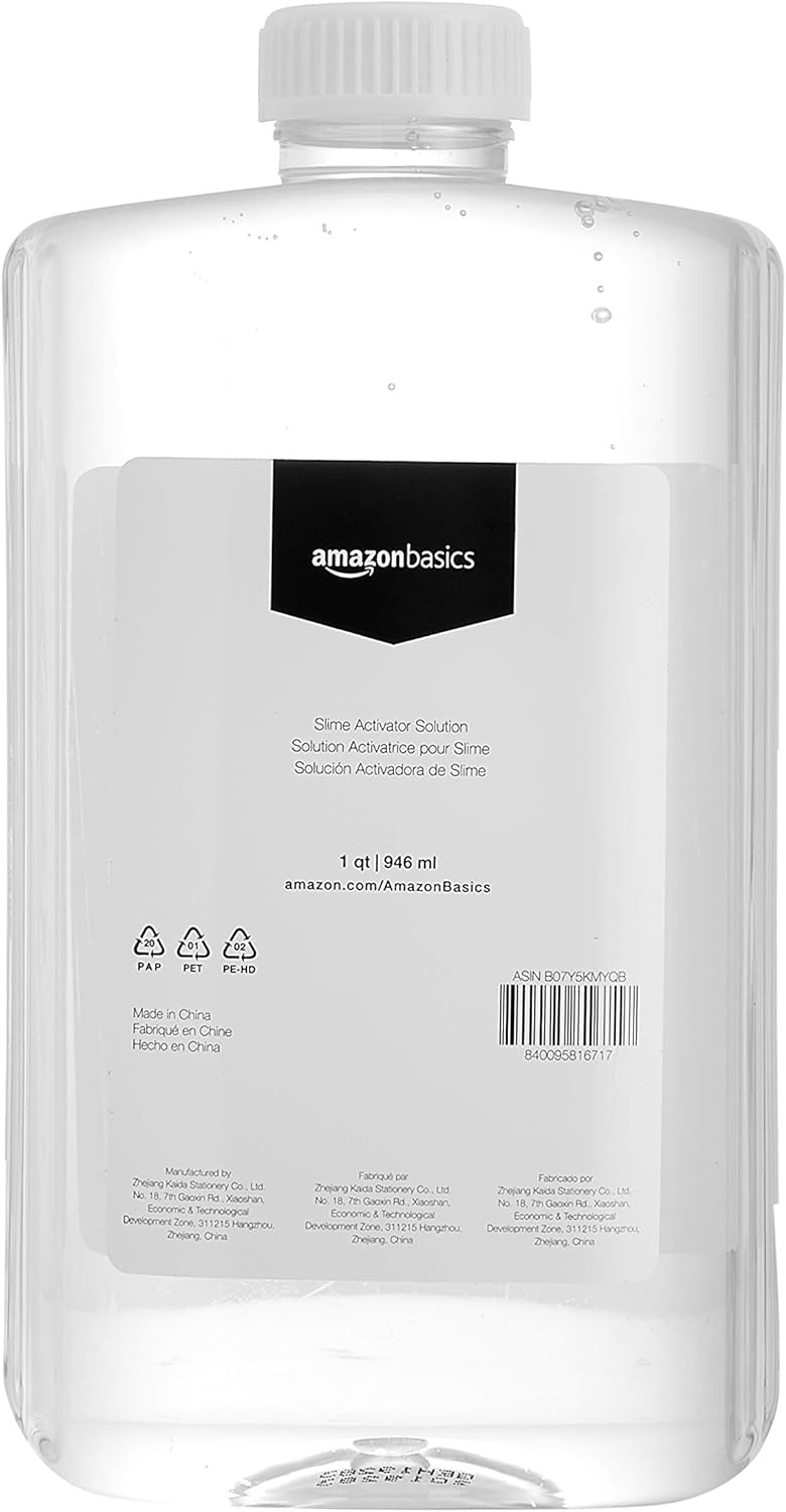 Amazon Basics Slime Activator Solution, 1 QT