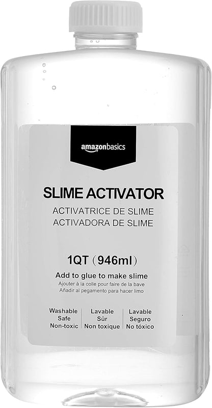 Amazon Basics Slime Activator Solution, 1 QT