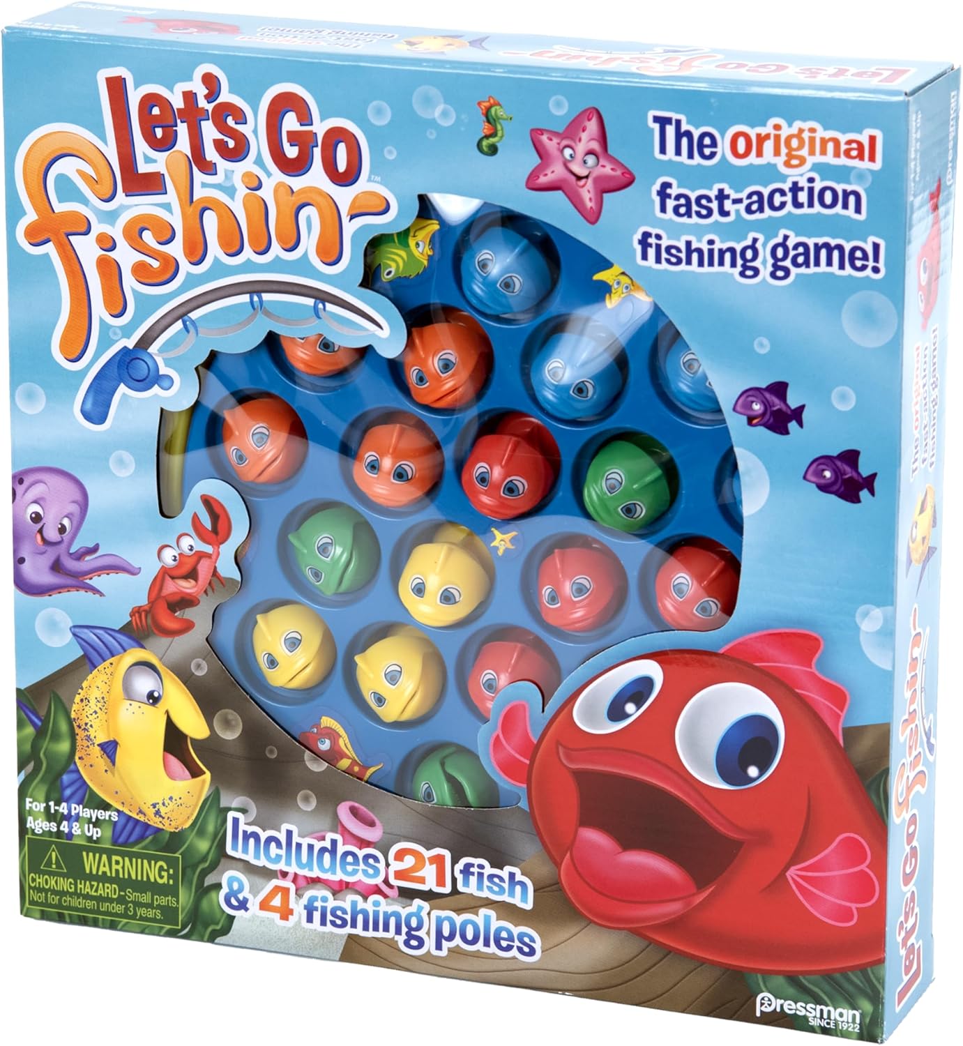 Let's Go Fishin' Game by Pressman