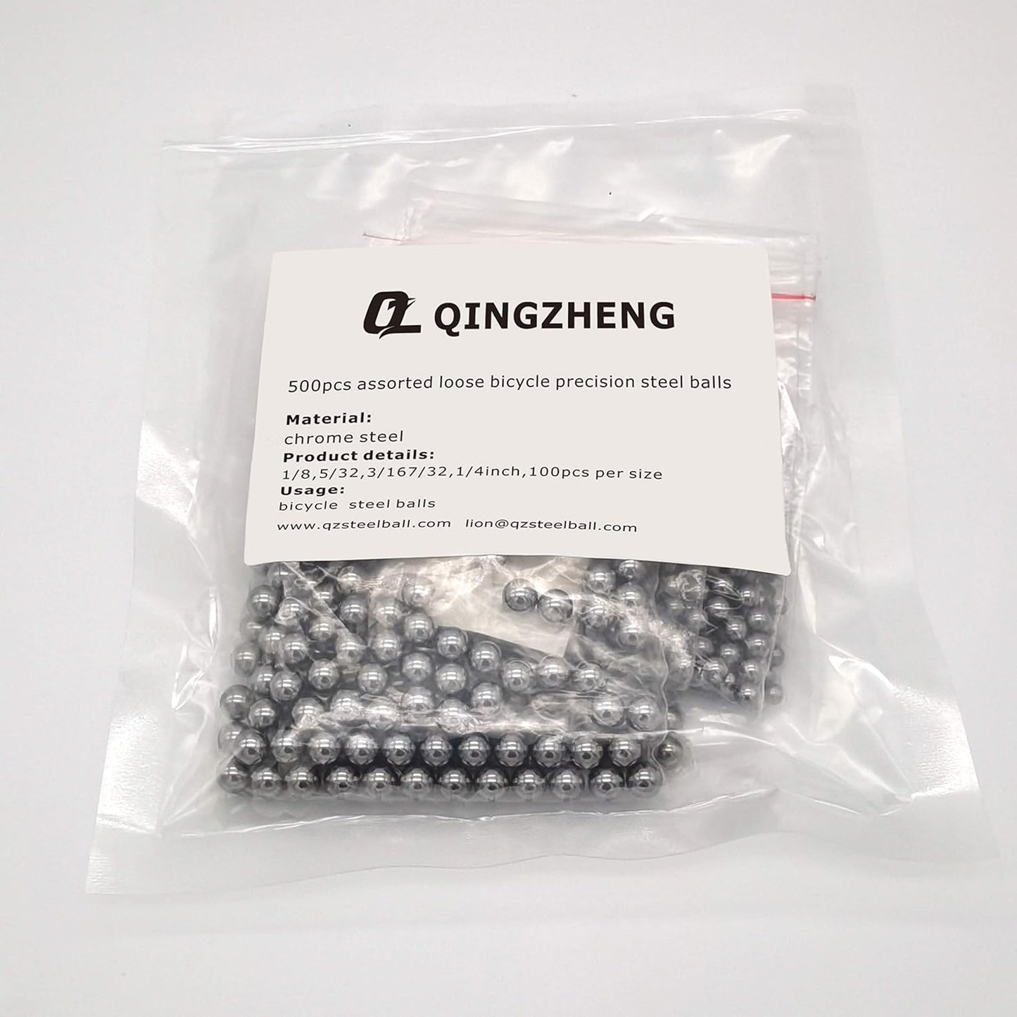 500 Assorted Loose Bicycle Bearings