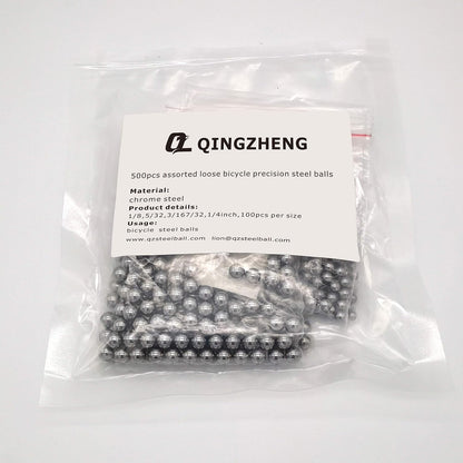 500 Assorted Loose Bicycle Bearings