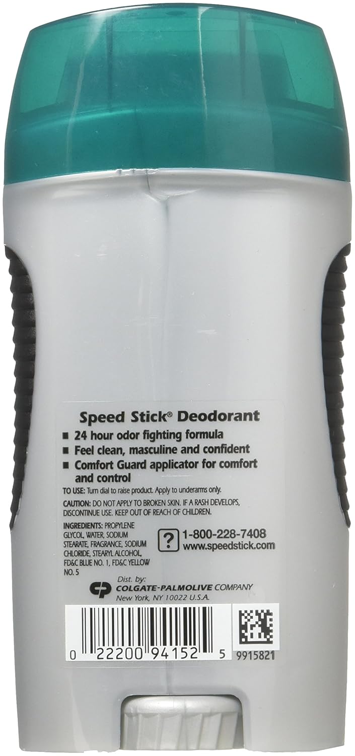 Speed Stick Deodorant, Regular 6-Pack