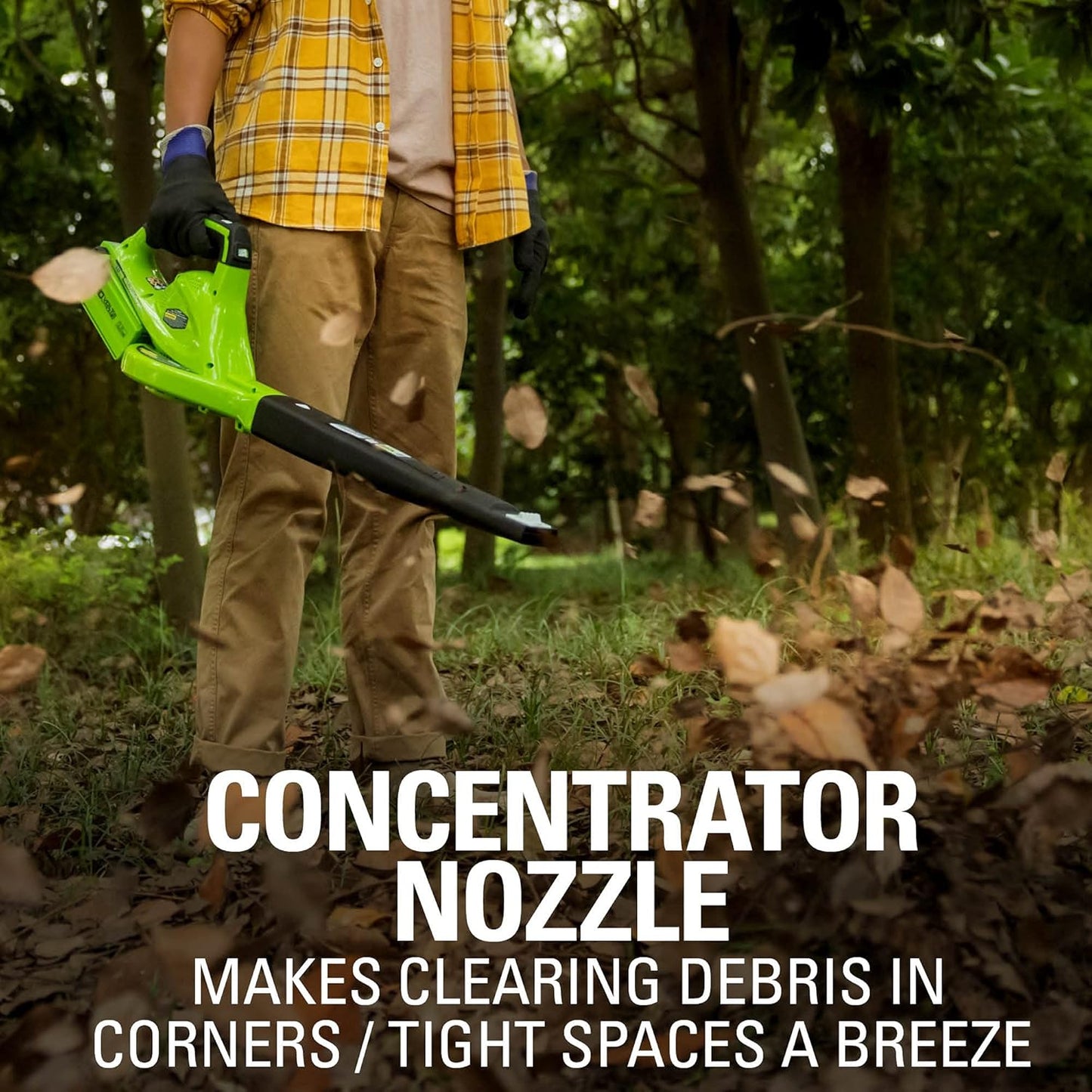 Greenworks 40V Leaf Blower, 150 MPH, Tool-Only