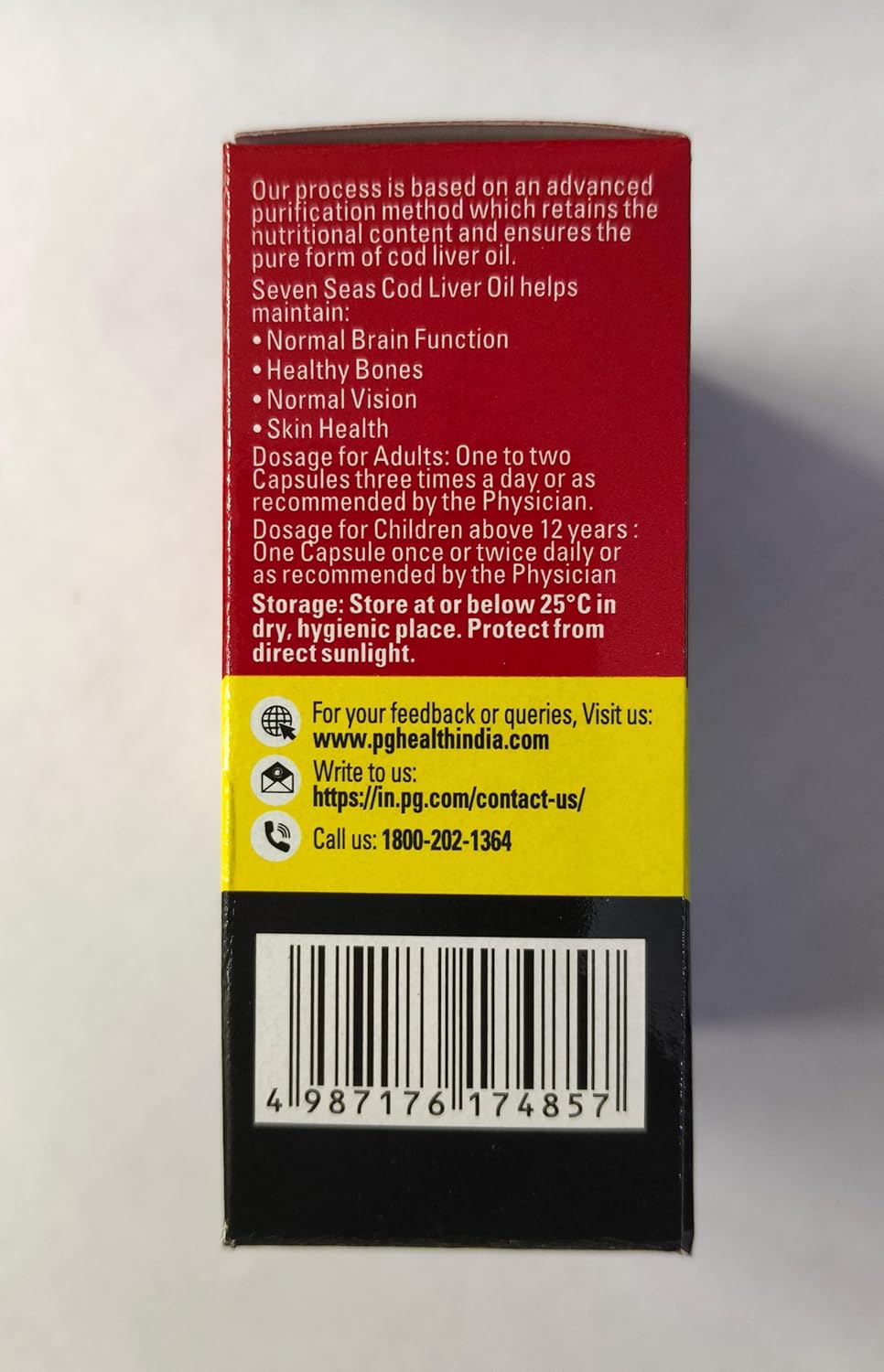 Seven Seas Cod Liver Oil, 100 Capsules