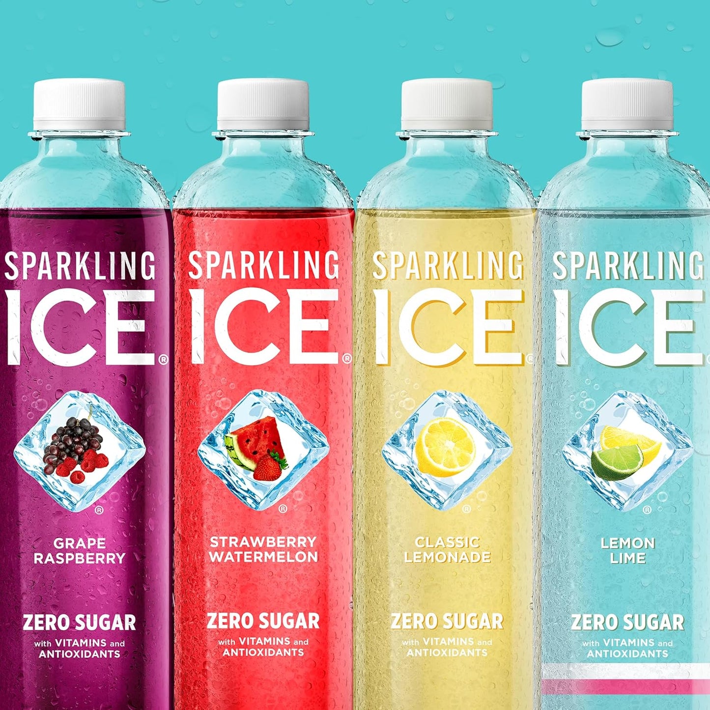 Sparkling Ice Blue Variety Pack, 17oz, 12-Count