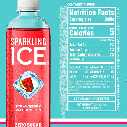 Sparkling Ice Blue Variety Pack, 17oz, 12-Count